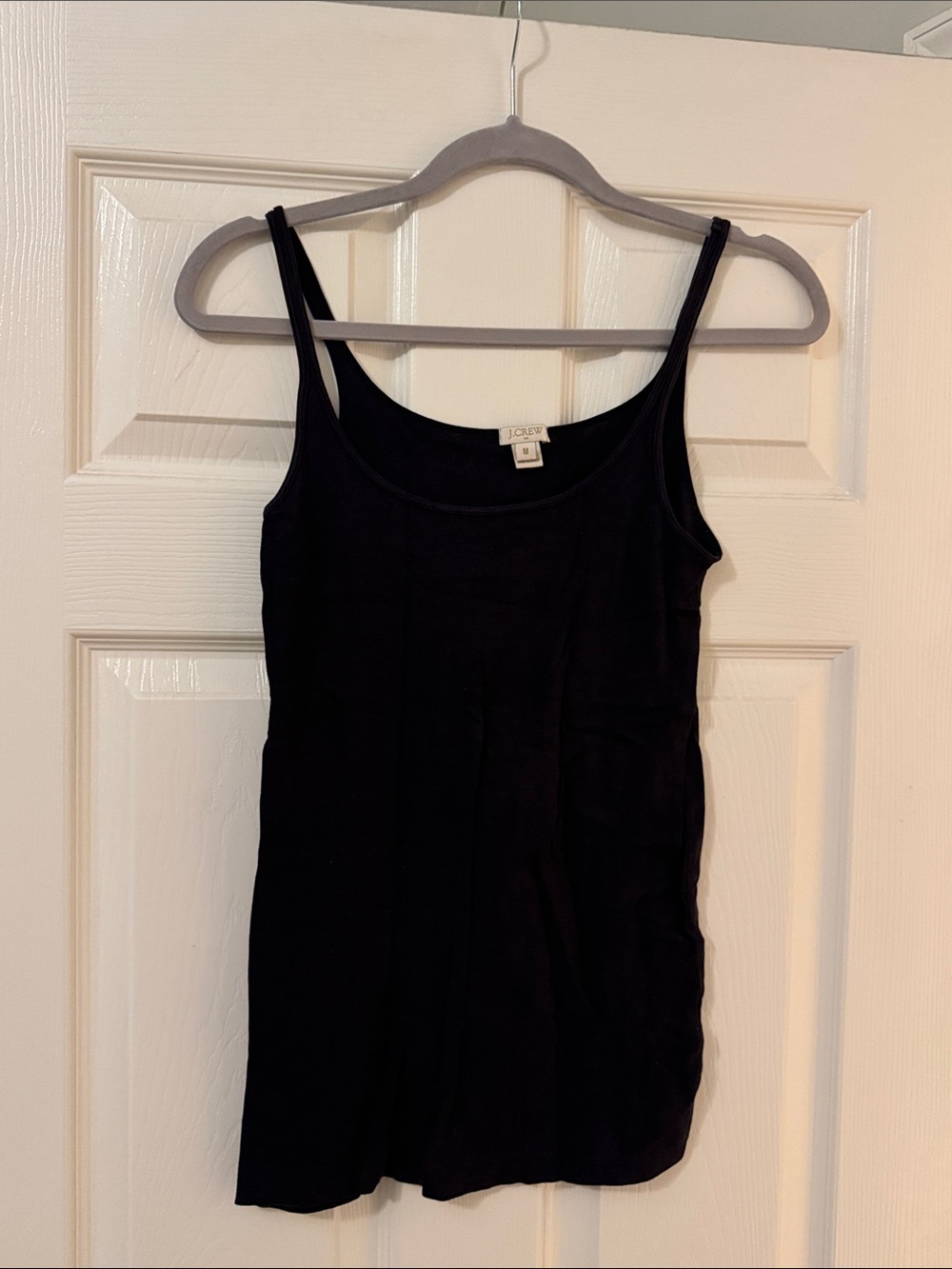 J. Crew Factory Navy Slim Scoop Tank Top